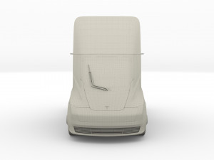 tesla truck blue 3D Модель