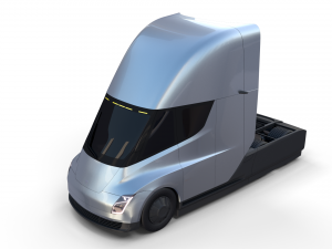 tesla truck silver Modello 3D