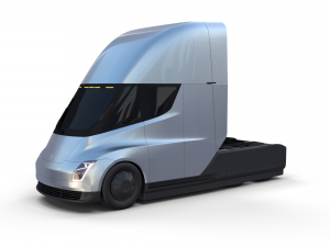 tesla truck silver 3D Модель