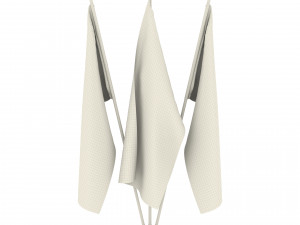 bolivia flag pack 3D Model