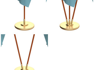 guatemala flag pack 3D Модель