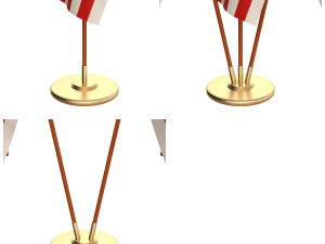 malaysia flag pack 3D 模型