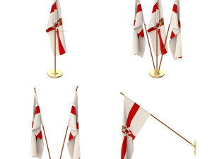 holland flag pack 3Dモデル