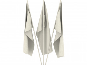 holland flag pack 3Dモデル