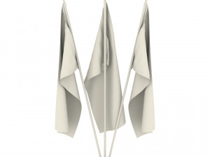 tennessee flag pack 3D Model