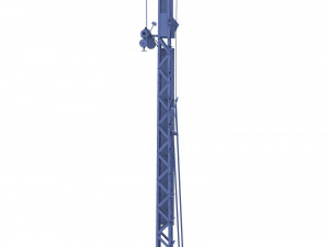 railway semaphore weathered Model 3D