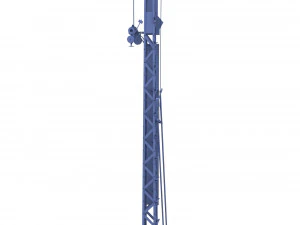 railway semaphore weathered 3D Model