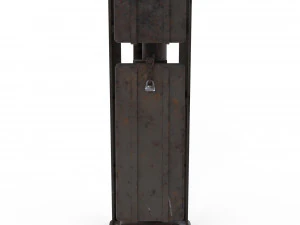 sem&aacute;foro del tren 2 Modelo 3D