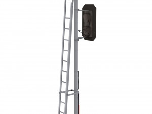 train traffic light 3 Modelo 3D