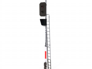 train traffic light 4 3Dモデル