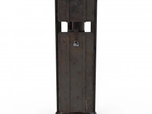 светофор в поезде 4 3D Модель