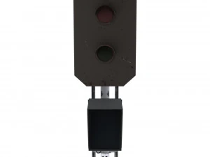 светофор в поезде 4 3D Модель