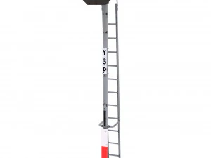 train traffic light 5 3D Model