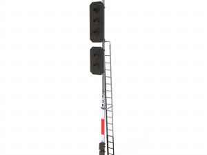 train traffic light 7 3D 模型