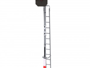 train traffic light 8 3D Модель