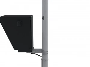 ट्रेन ट्रैफिक लाइट 9 3D मॉडल