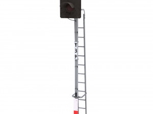 train traffic light 12 Modelo 3D