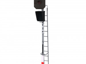 train traffic light 13 Modelo 3D