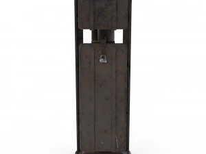 train traffic light 13 3D Model