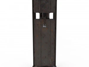 train traffic light 14 3D Model