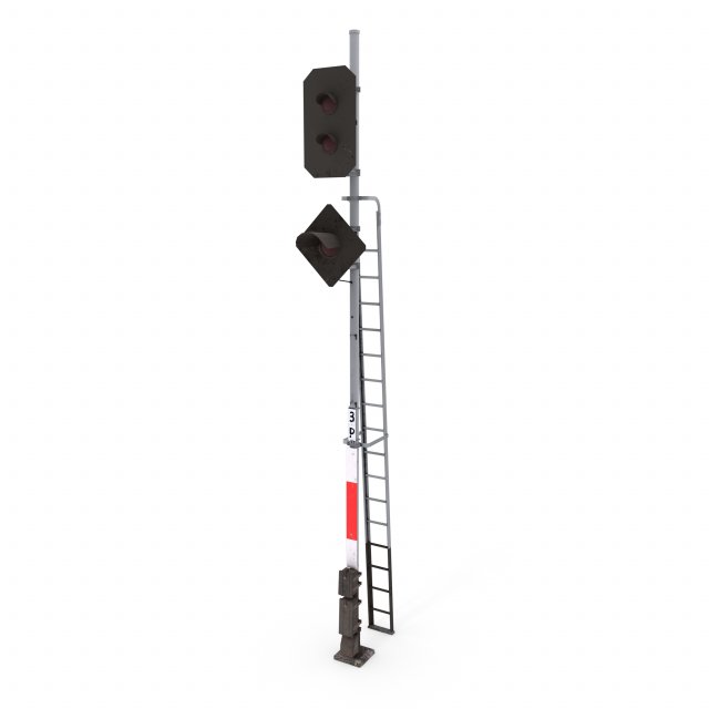 train traffic light 15 3D मॉडल .c4d .max .obj .3ds .fbx .stl .blend 