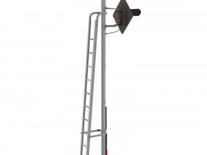 train traffic light 17 3D Model