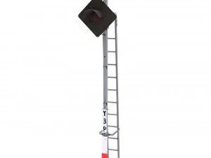 train traffic light 17 3D Model