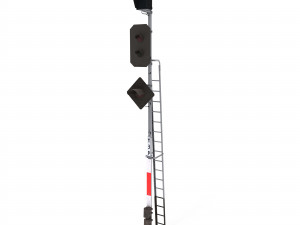 train traffic light 20 3D-Modell