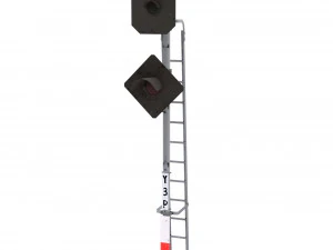 train traffic light 20 3D Model
