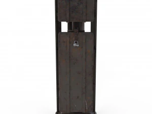 train traffic light 20 3D Model