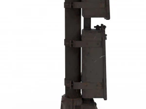 semaforo ferroviario 21 Modello 3D