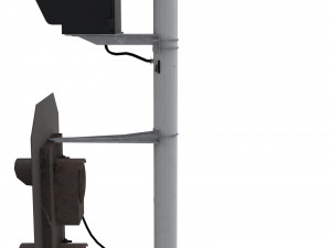train traffic light 21 3D 모델