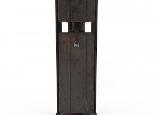 train traffic light 21 3D 모델