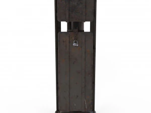 train traffic light 22 3D Model