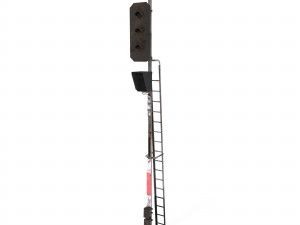 train traffic light weathered 6 3Dモデル