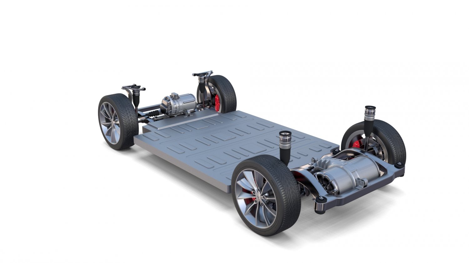 tesla chassis packsemi roadster model s x 3 3D Model in Parts of auto  3DExport