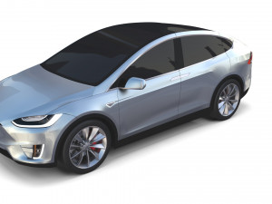 tesla packsemi roadster model s x 3 3D Model