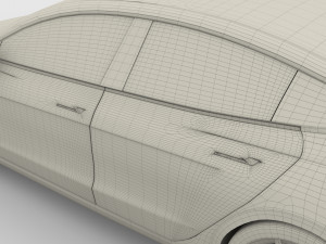 tesla packsemi roadster model s x 3 3D Model
