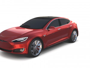 tesla packsemi roadster model s x 3 3D Model