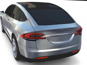 tesla packsemi roadster model s x 3 3D Model