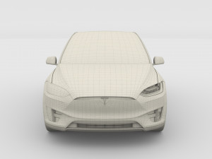 tesla packsemi roadster model s x 3 3D Model