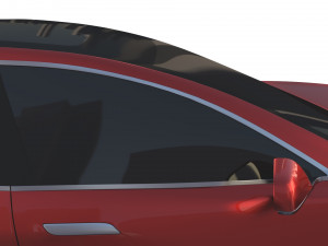 tesla packsemi roadster model s x 3 3D Model