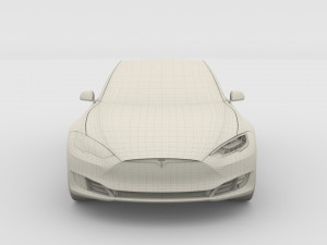 tesla packsemi roadster model s x 3 3D Model