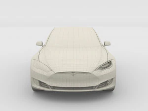 tesla packsemi roadster model s x 3 3D Model