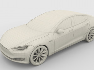 tesla packsemi roadster model s x 3 3D Model