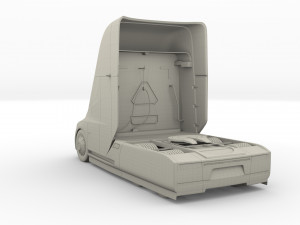 tesla packsemi roadster model s x 3 3D Model