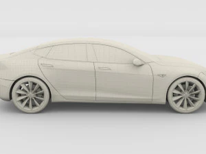 tesla packsemi roadster model s x 3 3D Model