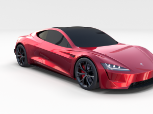 tesla packsemi roadster model s x 3 3D Model