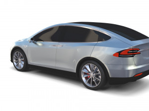 tesla packsemi roadster model s x 3 3D Model