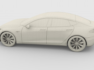 tesla packsemi roadster model s x 3 3D Model